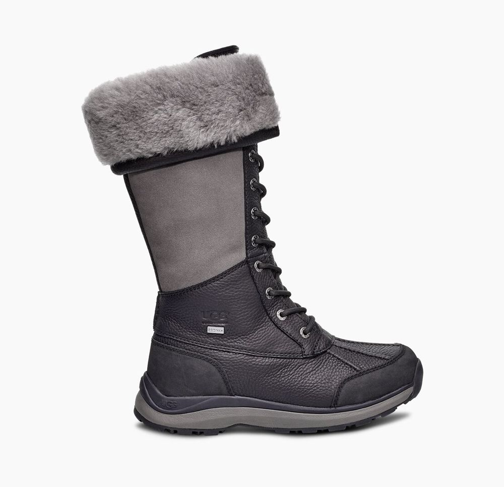 Ugg Adirondack Iii - Womens Tall Boots - Black - NZ (3246ZXTKI)